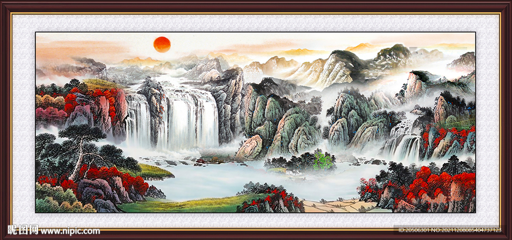 山水画 