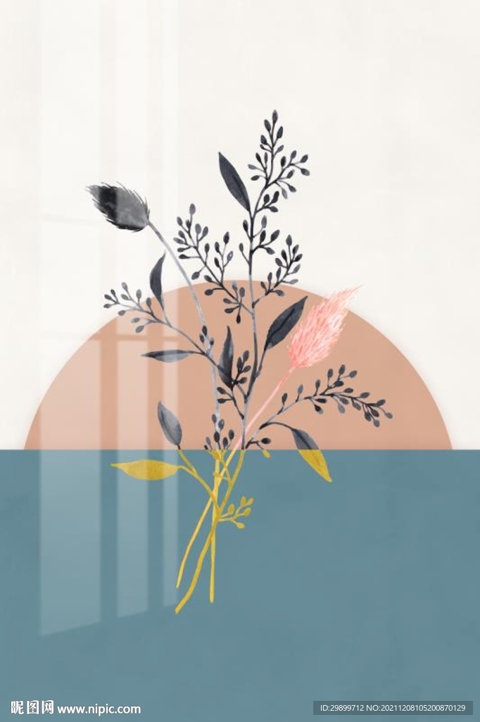 小碎花装饰画