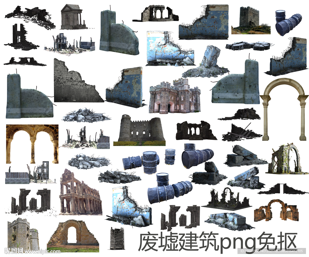 废墟建筑