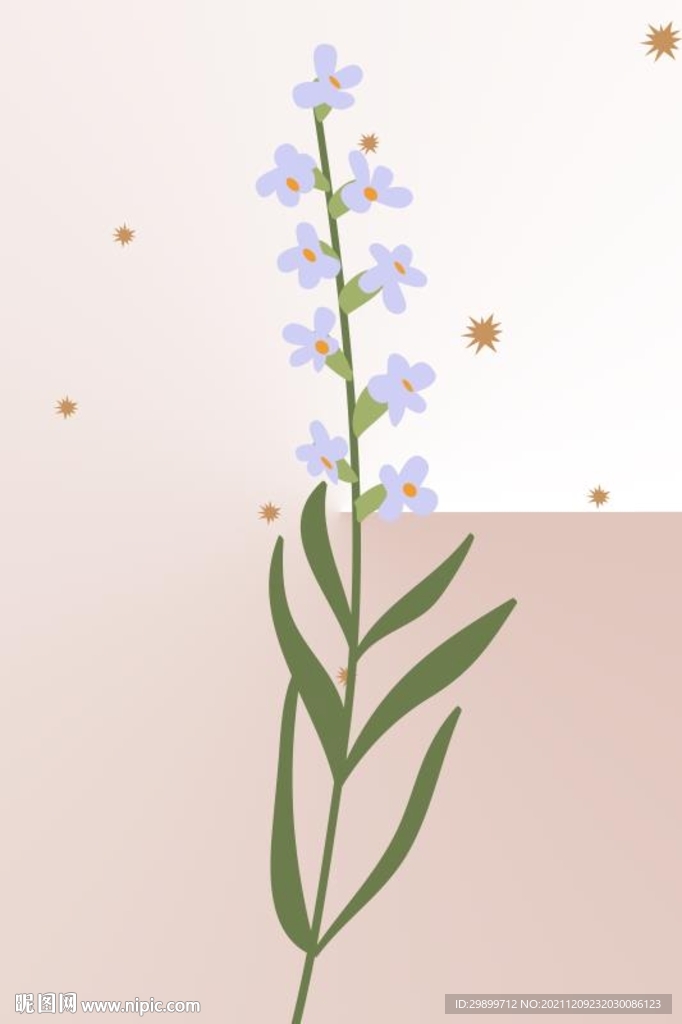 小碎花装饰画