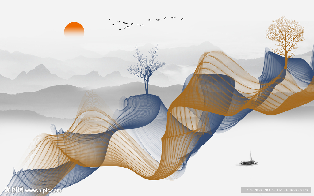 山水画