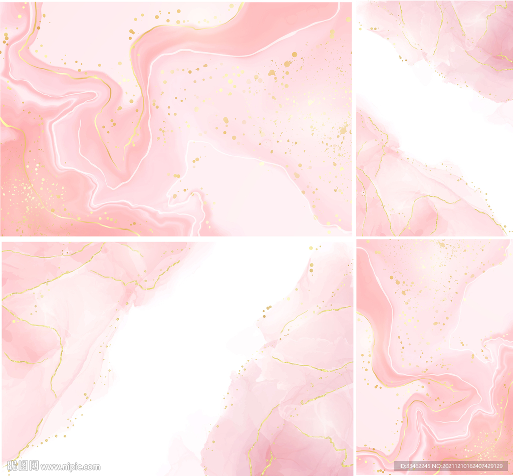 渐变流体背景图