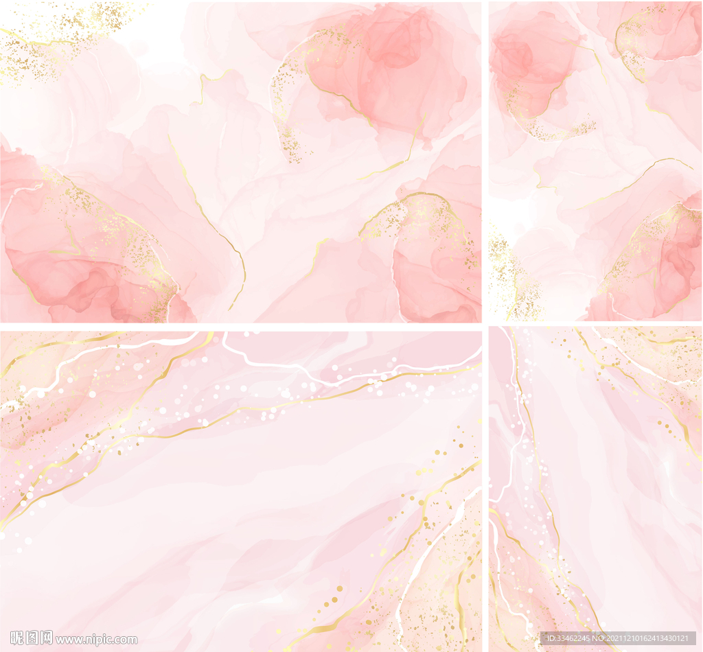 彩色水墨背景图