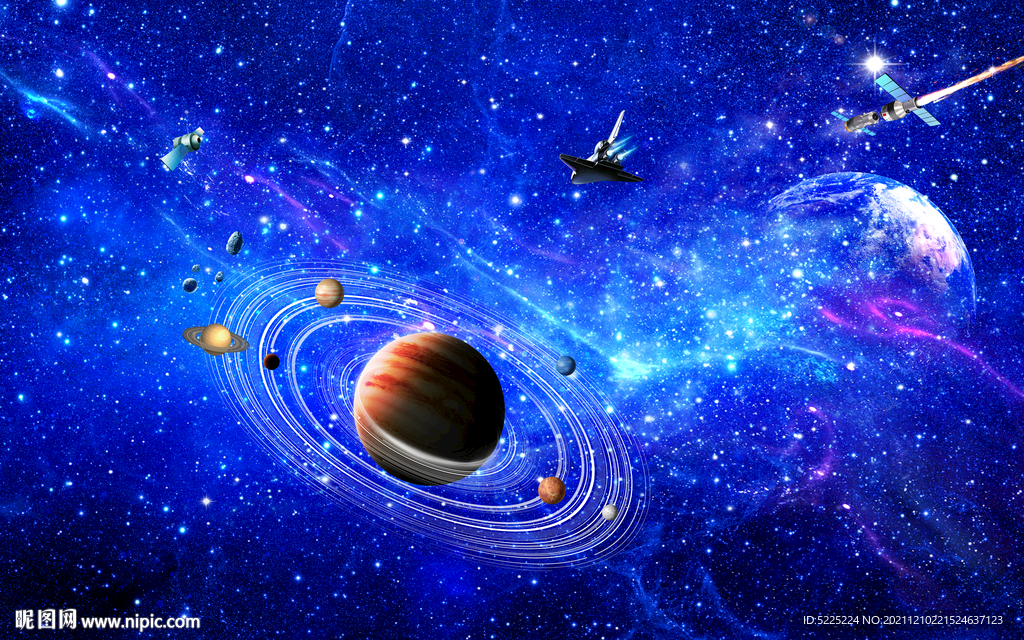 宇宙星空背景墙