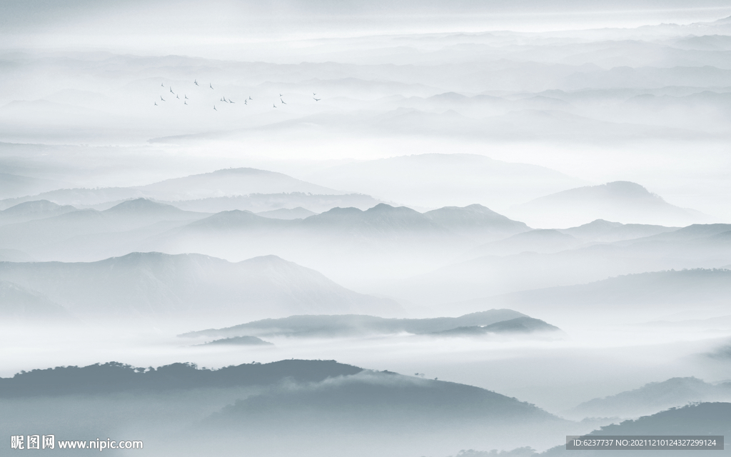 新中式山水画