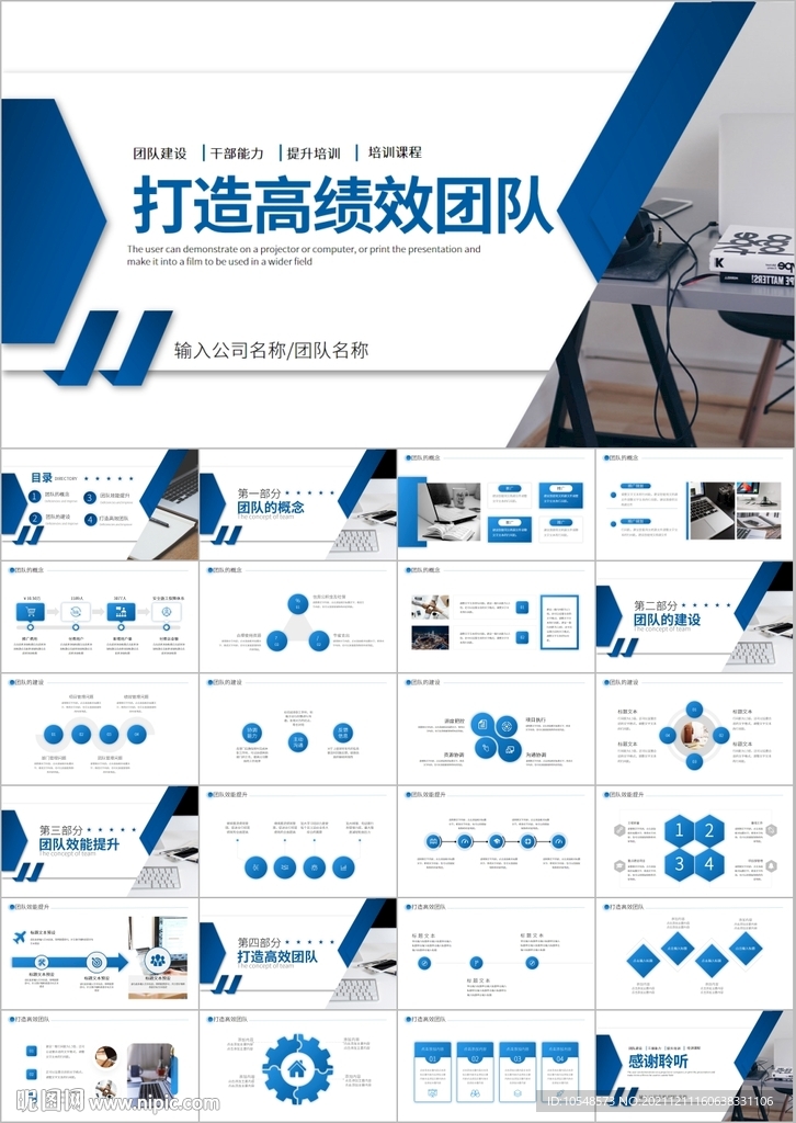 打造高效团队企业培训建设ppt