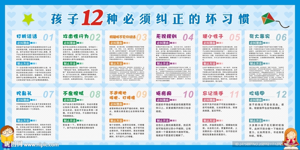 家庭教育宣传栏