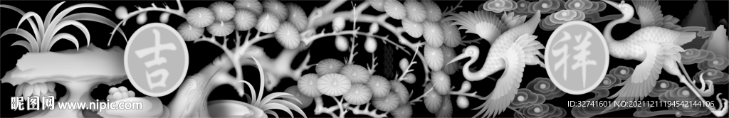 吉祥松鹤