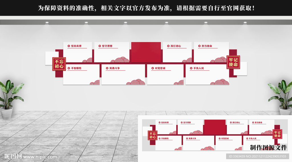 弘扬伟大建党精神党建文化墙