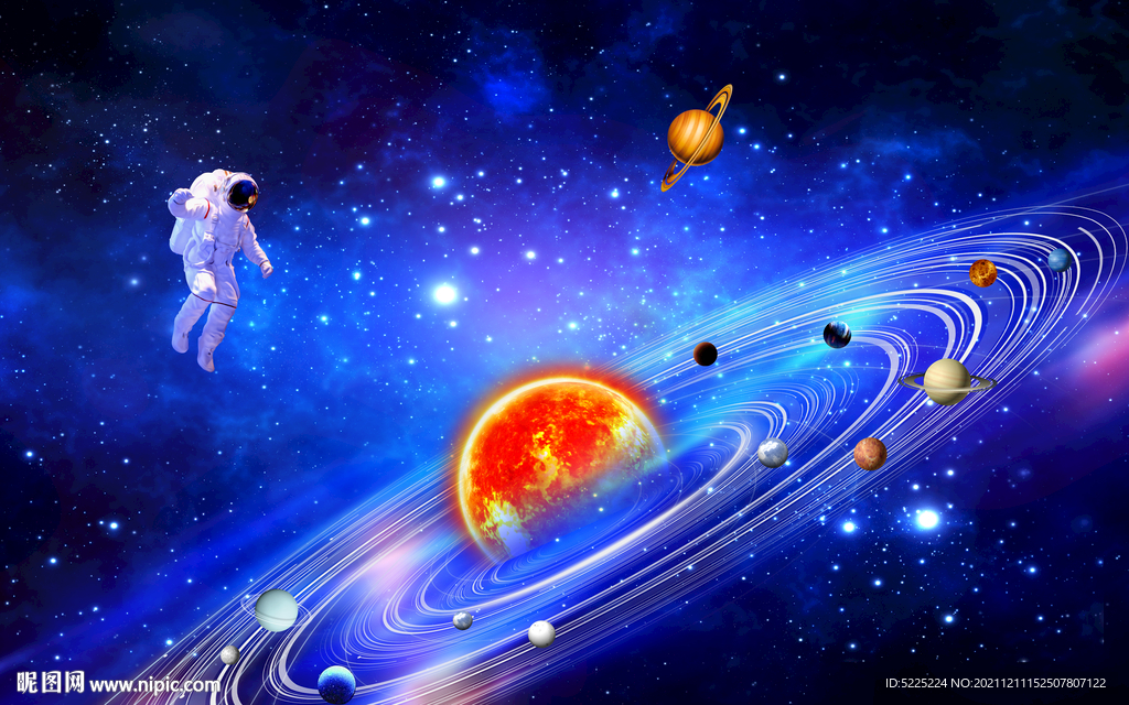 星球太阳系太空