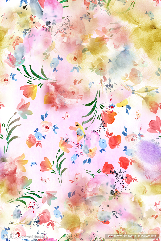 手绘花
