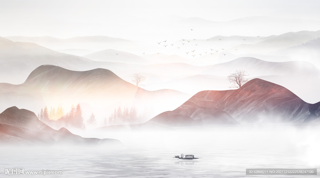 水墨画