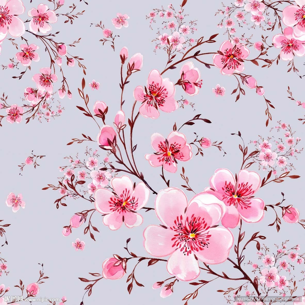 手绘花