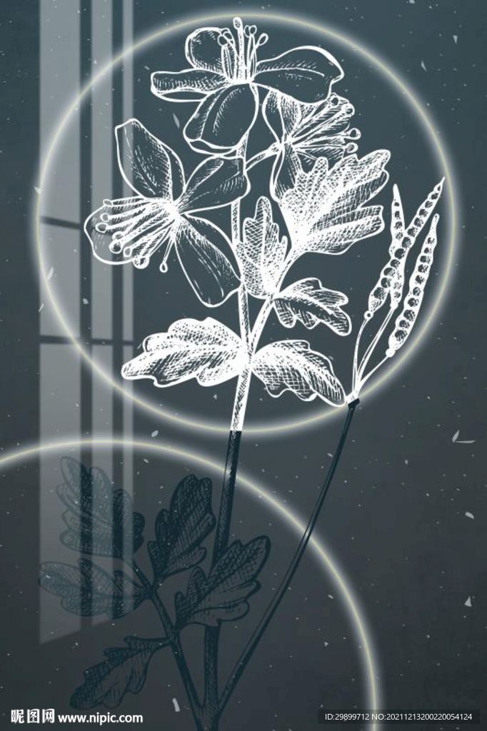 小碎花装饰画