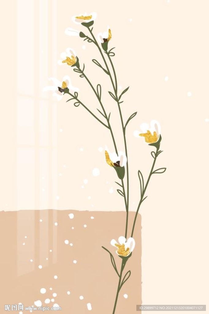 小碎花装饰画
