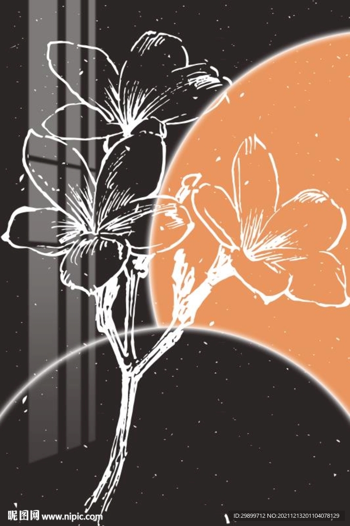 小碎花装饰画