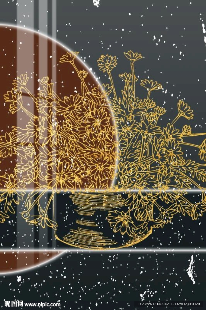 小碎花装饰画