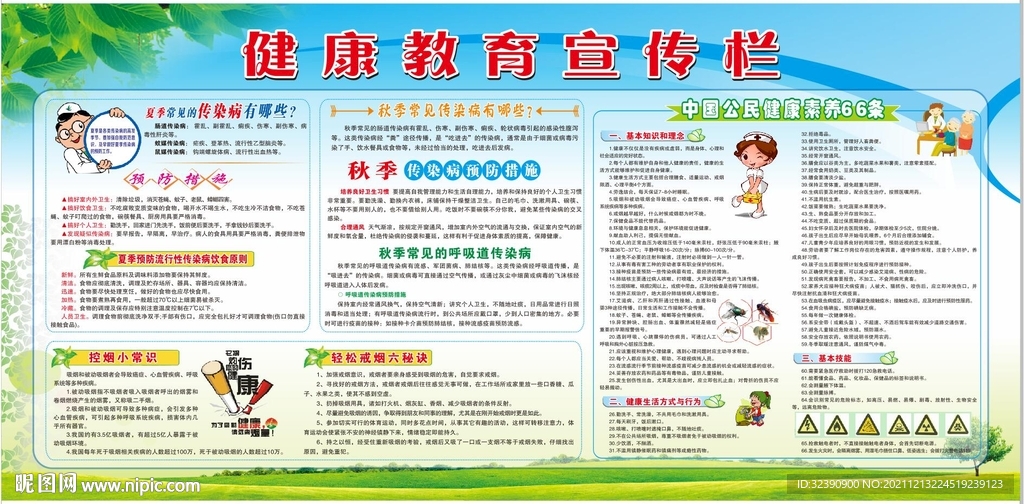 健康教育宣传栏