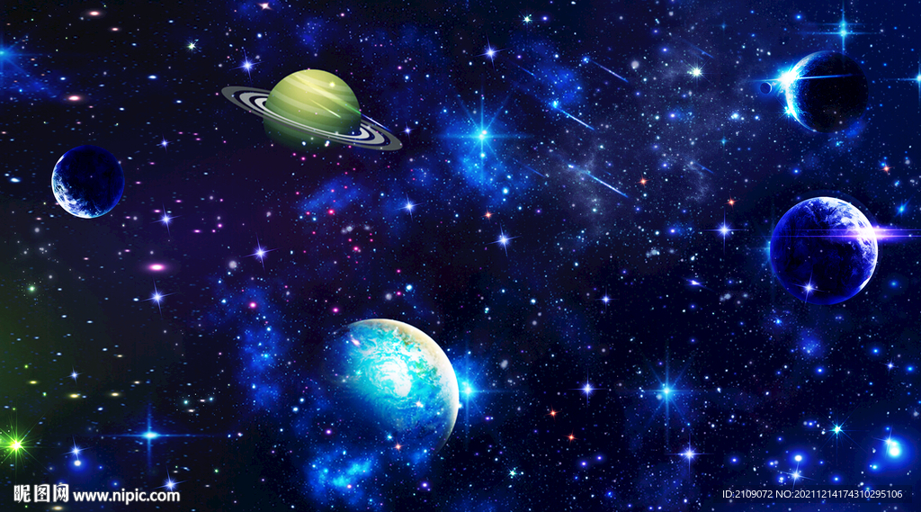 蓝色星空 