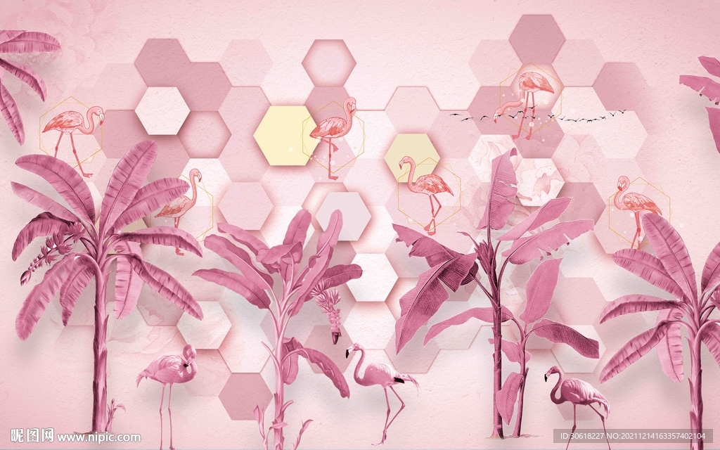 网红直播背景墙打卡墙 