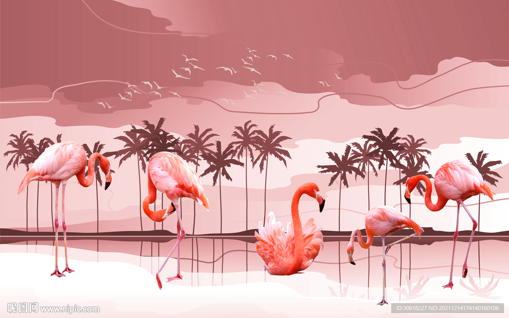 网红直播背景墙打卡墙