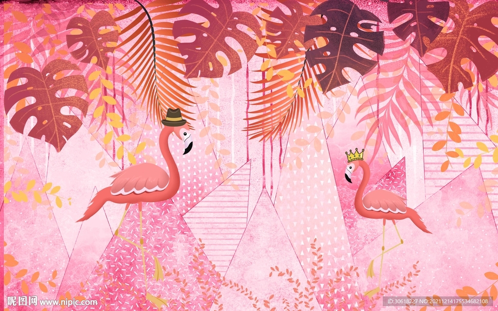 网红直播背景墙打卡墙