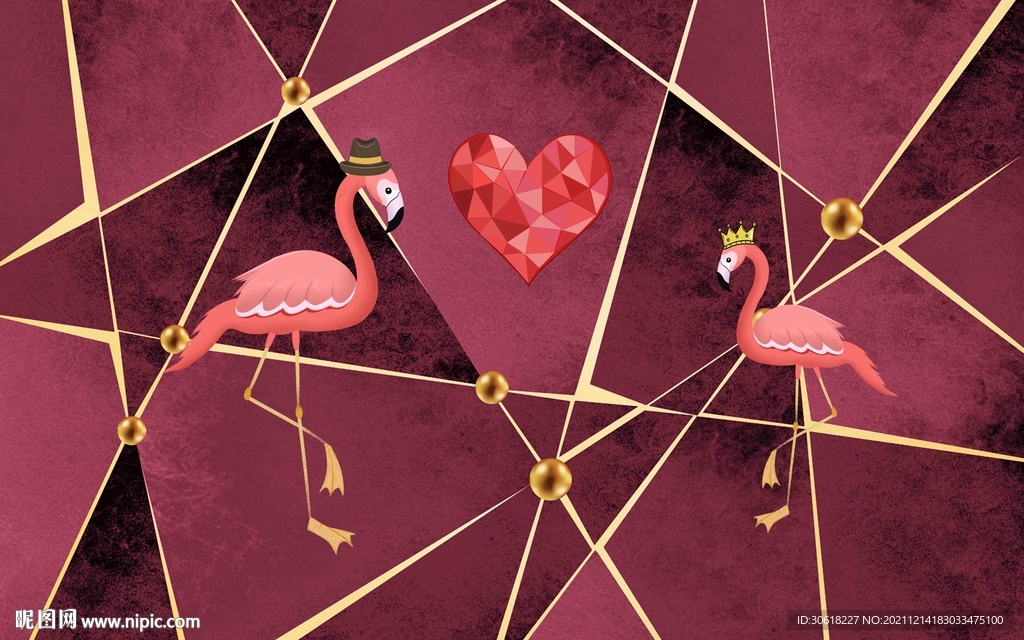 网红直播背景墙打卡墙