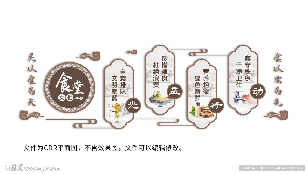 餐厅文化墙