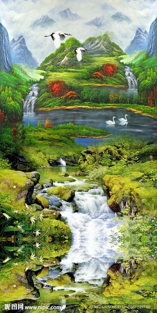 油画风景