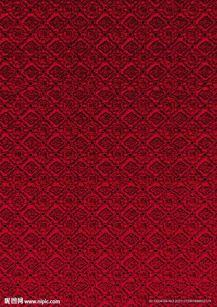  福字底纹海报背景