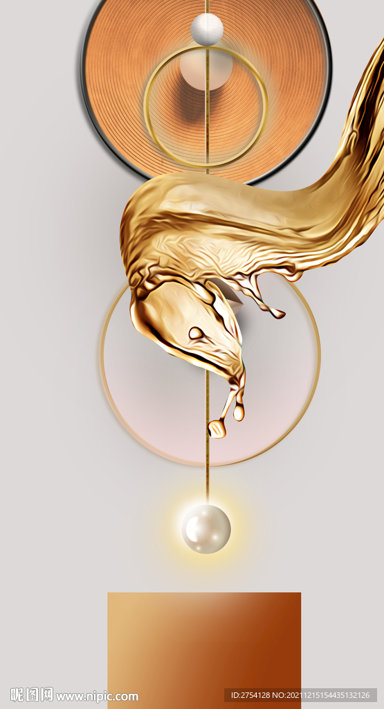 晶瓷画抽象画玄关