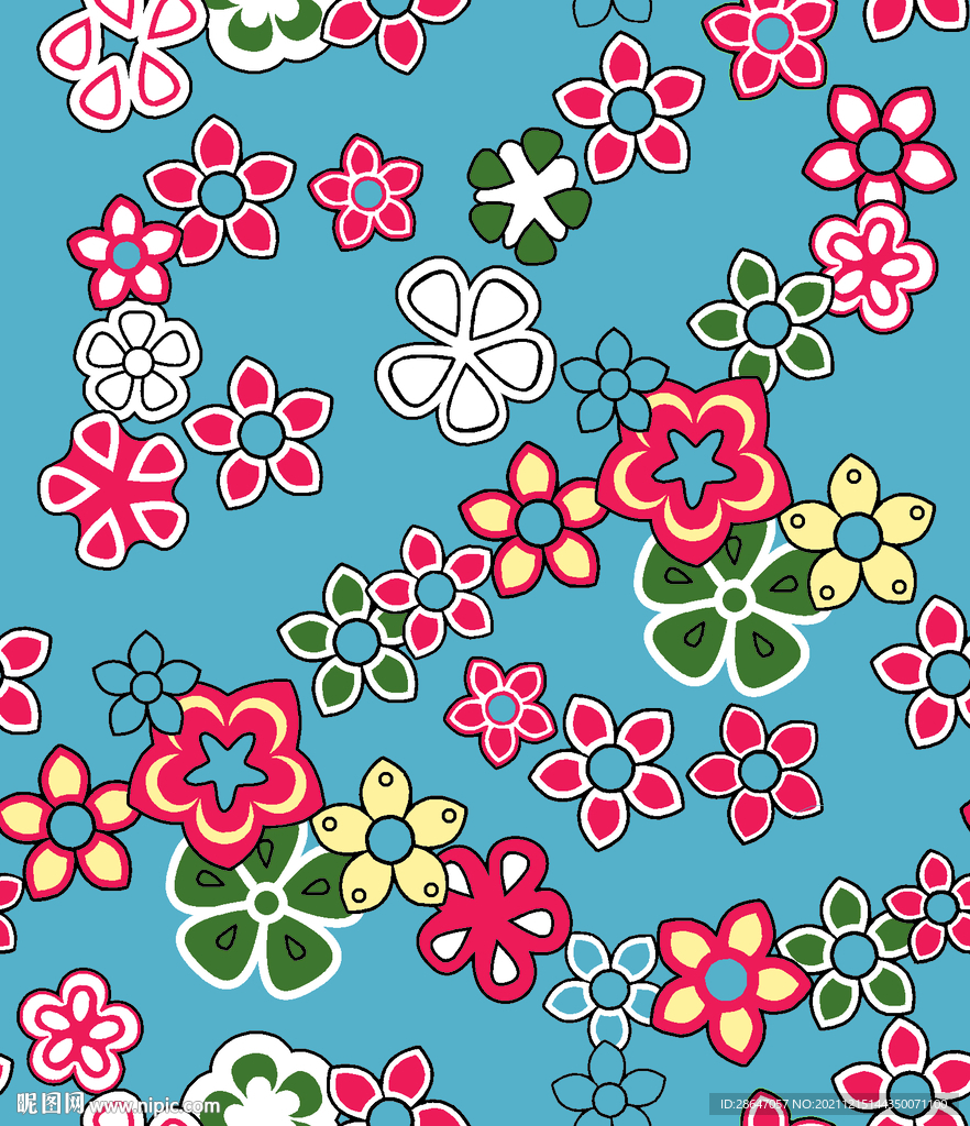 碎花