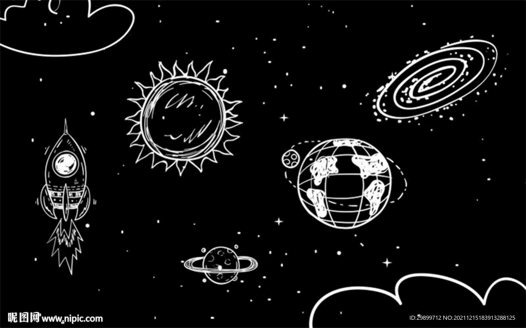 宇宙飞船背景