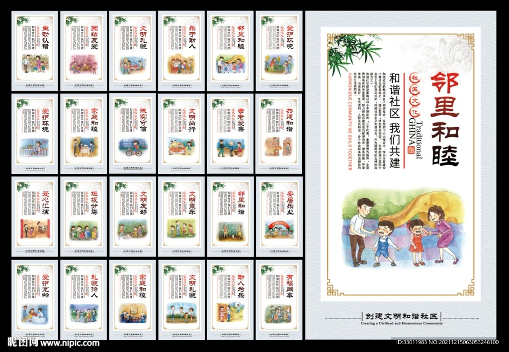 社区展板