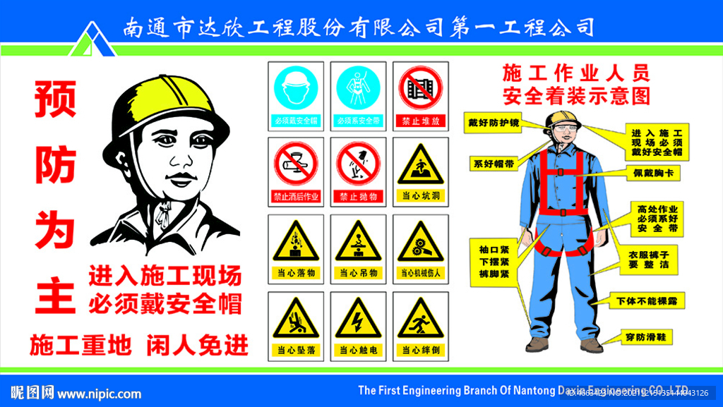 安全警示牌