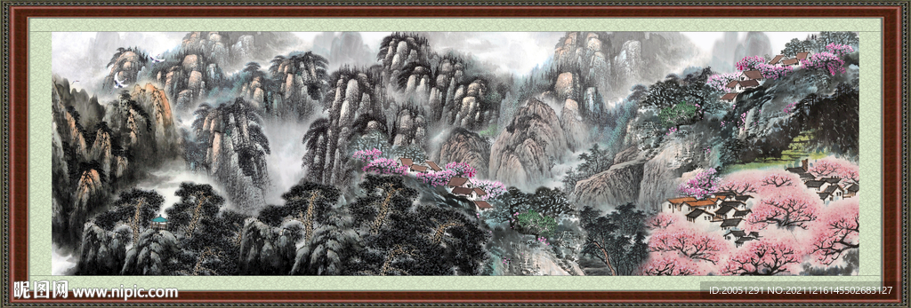 国画风景 