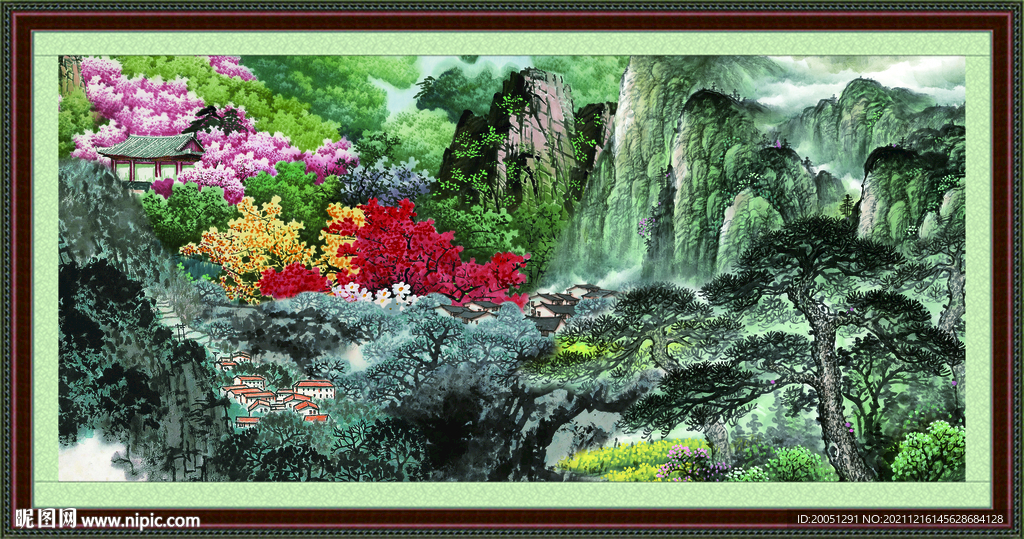 国画风景 
