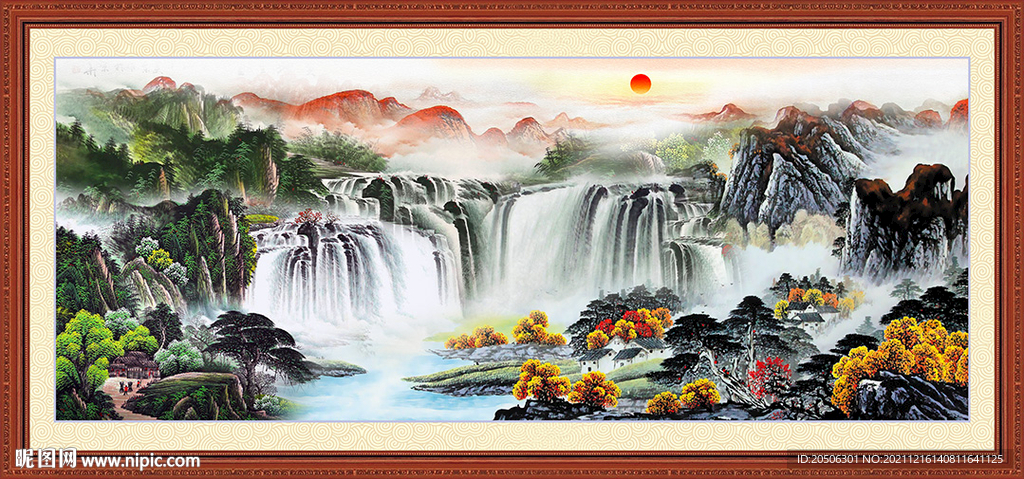 山水画