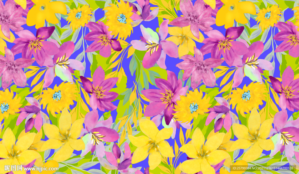 粉花朵