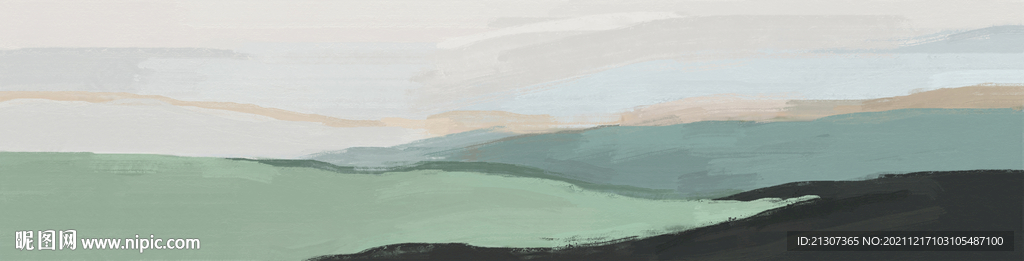抽象油画装饰画轻奢手绘极简画