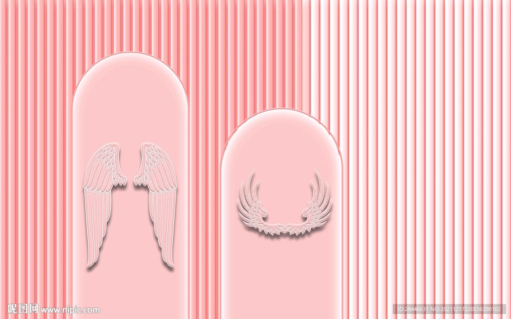 网红直播背景墙