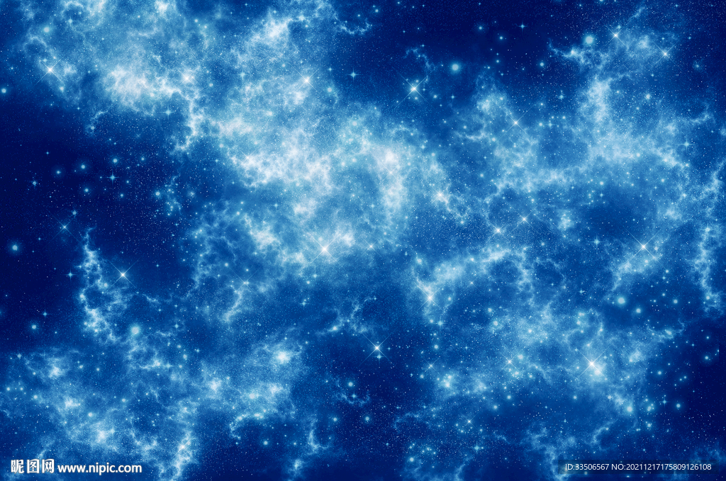 蓝色星空