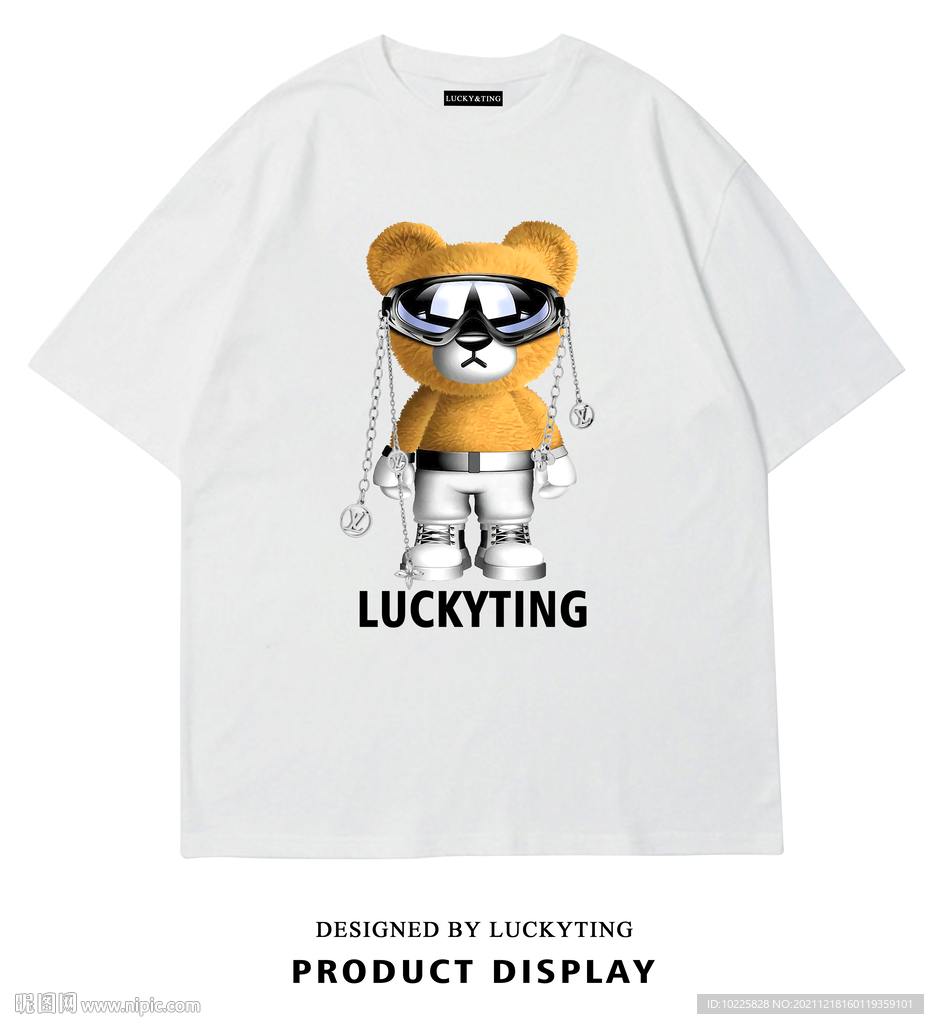 大牌直喷小熊烫画