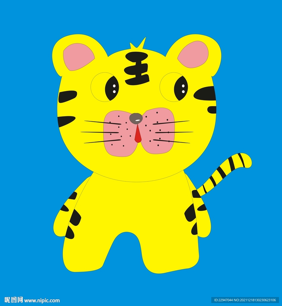 卡通老虎