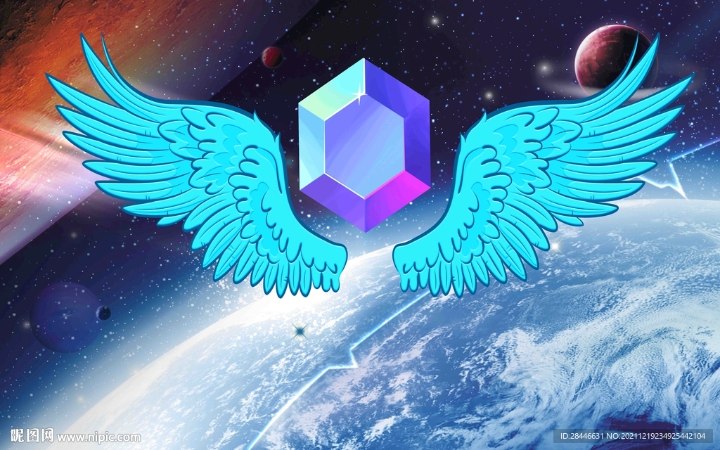 网红直播背景墙