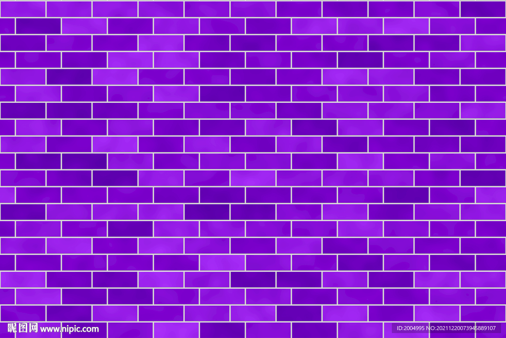紫色砖墙