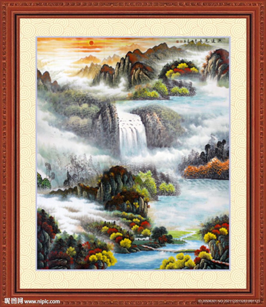 国画山水