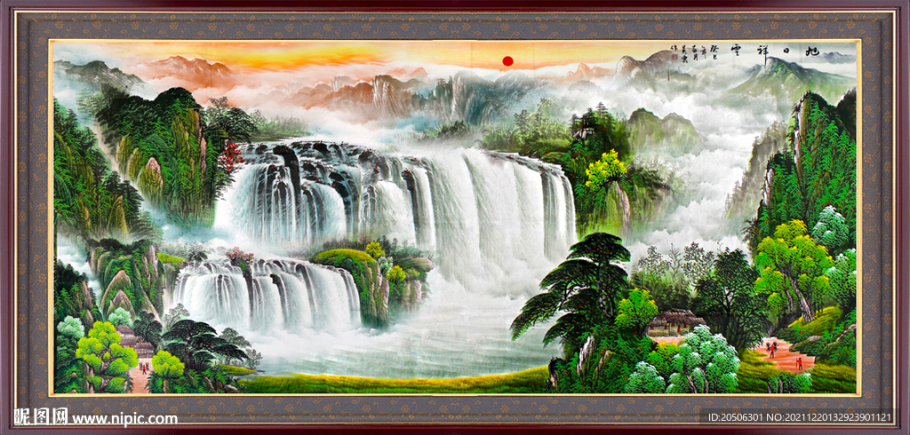 山水画 