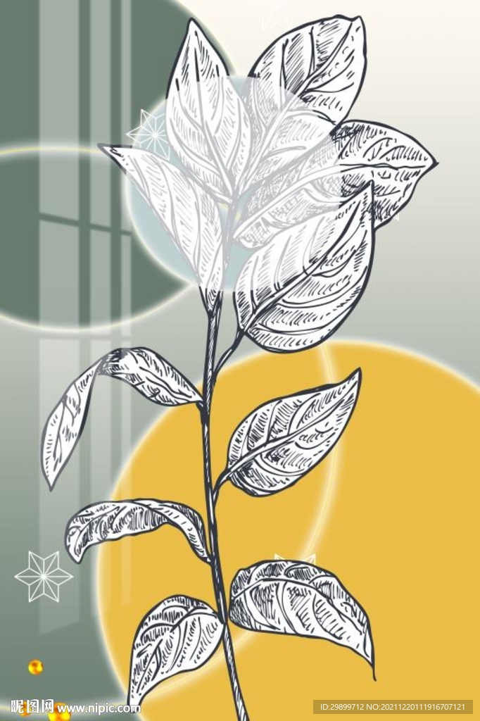 植物装饰画