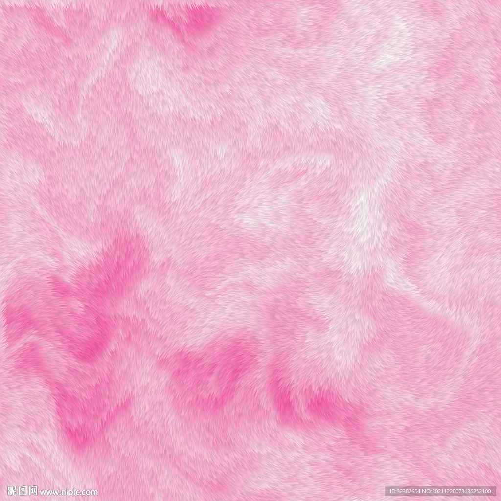 粉色毛发纹理